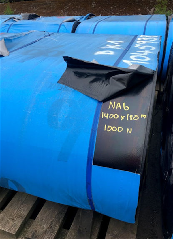Lot Of Unused/new Fenner Dunlop Conveyor Belting, 1400mm W X 1478m L (55" W X 4849.1' L))
